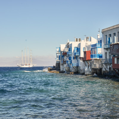 Excursión a la isla de Mykonos (grupo pequeño)