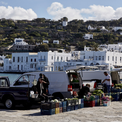 Mykonos-Inseltour für Kreuzfahrtreisende (kleine Gruppe)