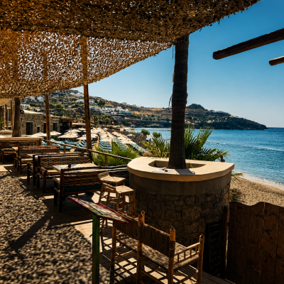 Mykonos Paradise Beach Break with Sunbeds