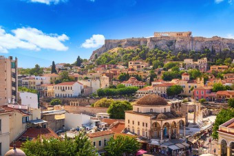 Athens-Panoramic tour and Plaka (small group)