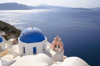 Blue Domed Church, Oia
