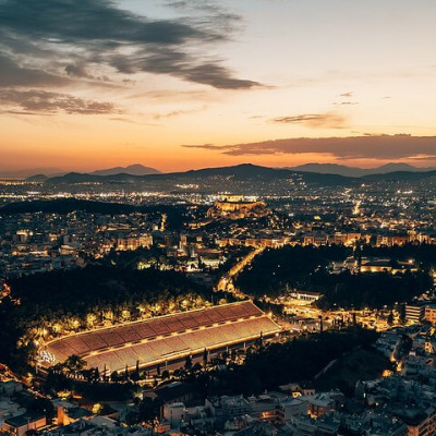 Athens-Panoramic tour and Plaka by night (small group)