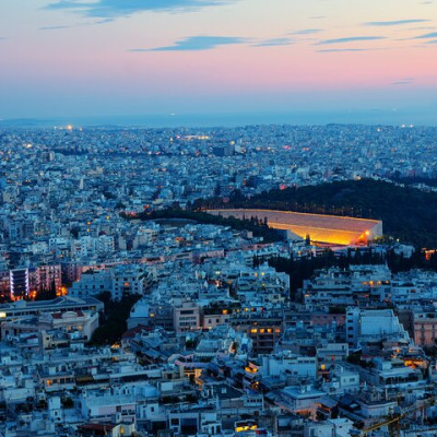 Athens-Panoramic tour and Plaka by night (small group)