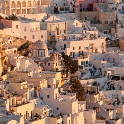 Santorini Sunset Island Tour on Oia Pyrgos and Imerovigli
